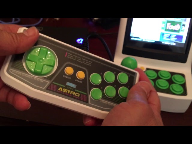 Astro City mini Gamepad testing it with Mayflash - YouTube