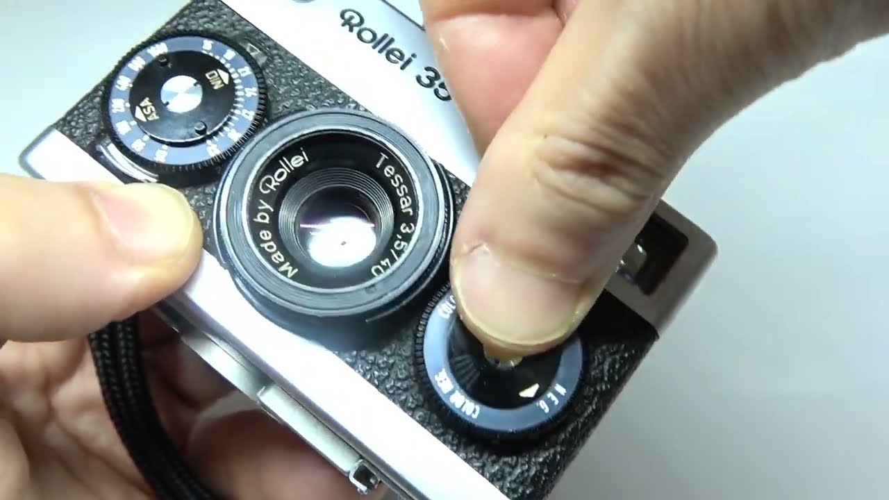 Rollei 35 Tessar ローライ テッサー 40mmF3.5 3.5/40 シルバー【露出