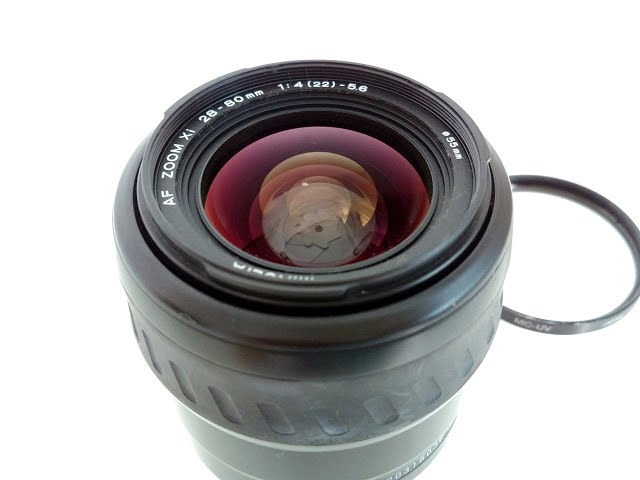 MINOLTA AF ZOOM Xi 28-80mm F4-5.6 A-mount Lens - YouTube