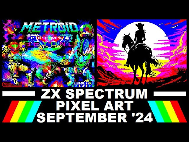 ZX Spectrum: PIXEL ART from SEPTEMBER 2024 - YouTube