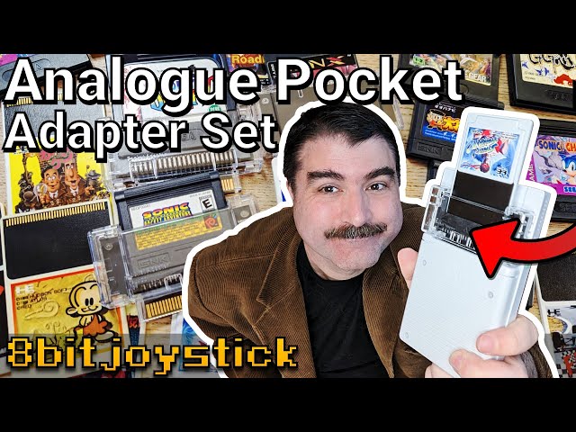 Analogue Pocket Adapter Set REVIEW & Portable Game Hunt! - YouTube