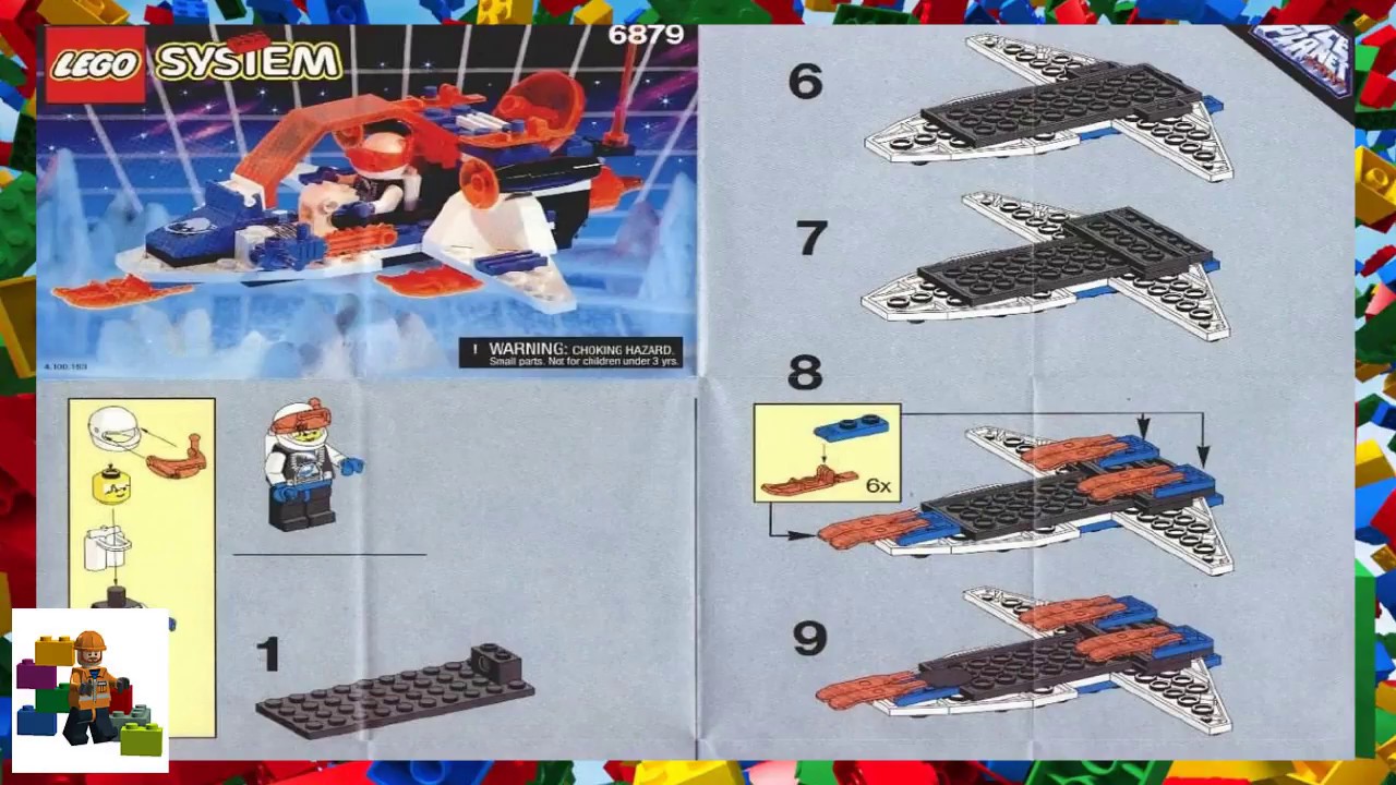 LEGO instructions - Space - Ice Planet 2002 - 6879 - Blizzard