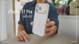 iPhone 17 Pro] First impressions The silver version is better