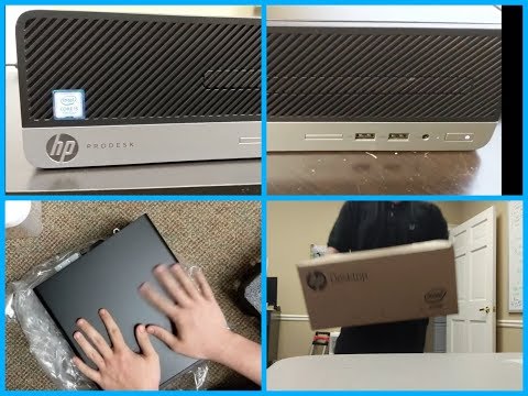 HP PRODESK 400 G4 SFF REVIEW!!! - YouTube