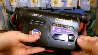 Panasonic NV-RX 20 EN VHS-C Camcorder with Accessories - YouTube