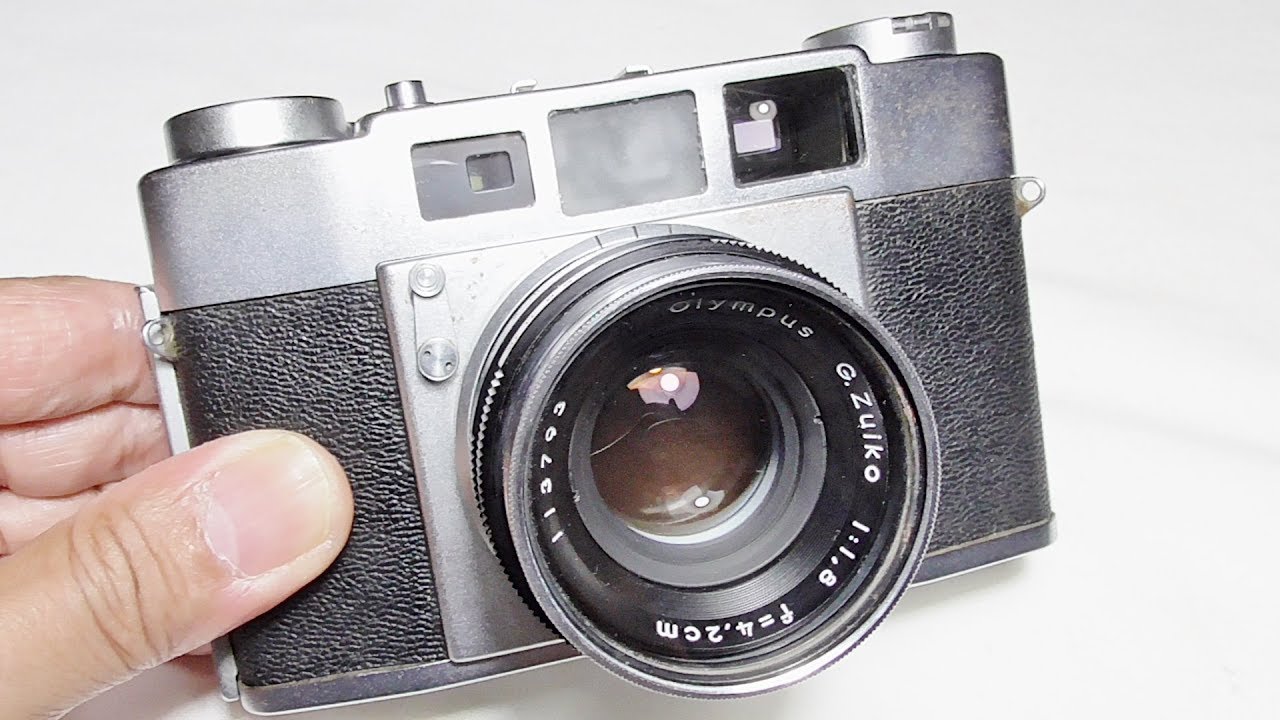 オリンパス35-SⅡの使い方 How to use OLYMPUS35-SⅡ 1950s Japanese