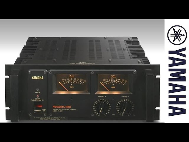 Yamaha P-2200 Power Amplifier／1976 - YouTube