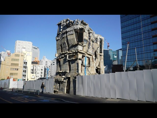 Japanese architect spends 20 years building ramshackle tower by