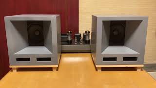 オーディオ試聴動画 ALTEC 205-8A使用フロントロードホーン(アルテック