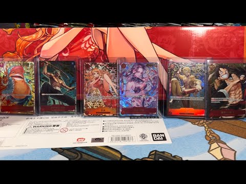 Opening a One Piece 1st Anniversary Set Simplified Chinese - YouTube