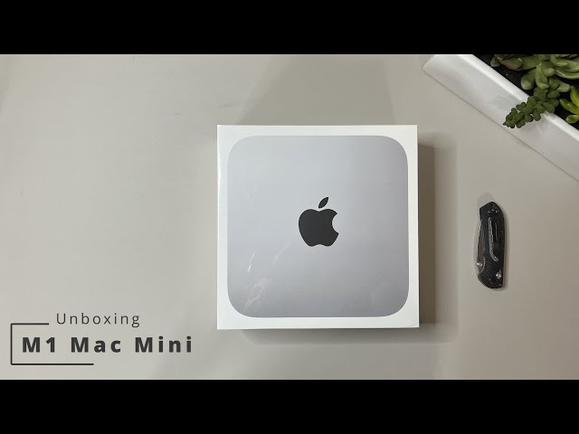 Unboxing the M1 Mac Mini in 2022 - YouTube