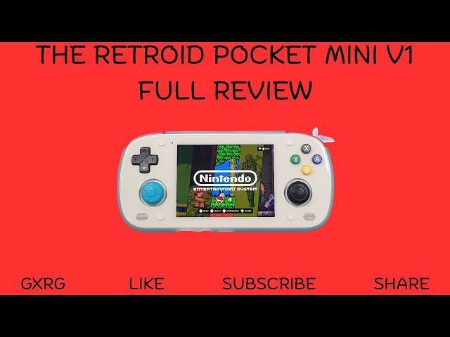 THE RETROID POCKET MINI V1 FULL REVIEW - YouTube