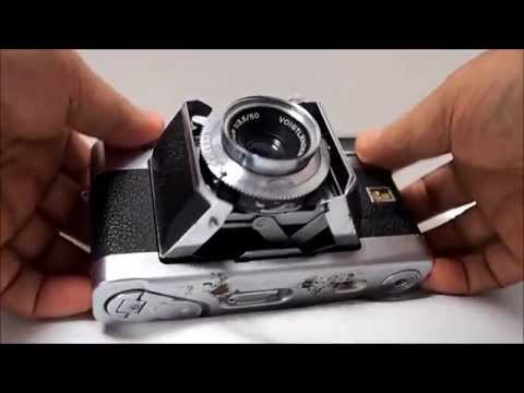 Voigtlander Vitessaカメラの操作 - YouTube