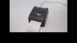 ZD421 - How to Print a Configuration Report - YouTube