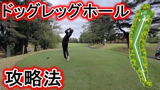 ツアープロコーチ谷将貴のコース戦略。【ドッグレックホールの攻め方
