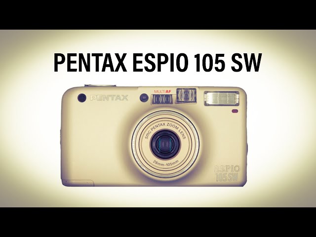 pentax IQ zoom 120sw / pentax espio 120sw 35mm film camera - YouTube