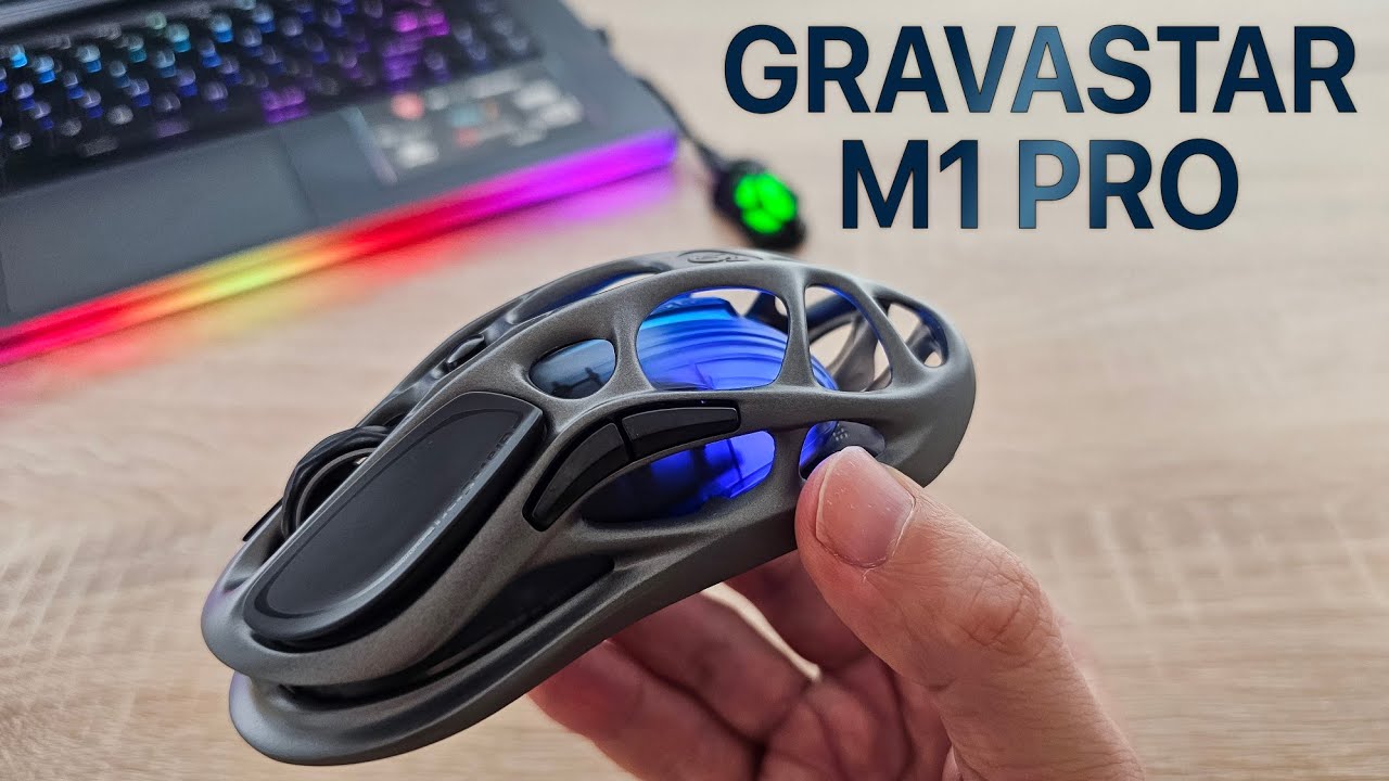 GravaStar Mercury M1 Pro Review: The Ultimate Gaming Mouse with 4K