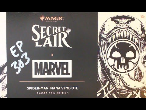 Secret Lair x Marvel Spider-Man: Mana Symbiote Raised Foil Edition