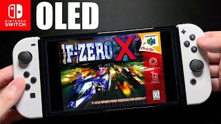 Nintendo 64 F-ZERO X on Nintendo Switch OLED Gameplay - YouTube