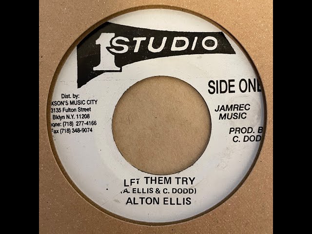 Alton Ellis - Let Them Try【7-21445】 - YouTube