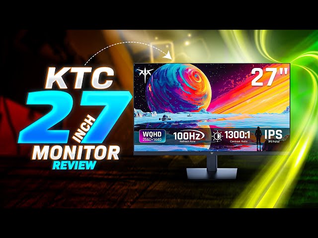 KTC H27T27 QHD(2560 * 1440) 100Hz Monitor Review - YouTube