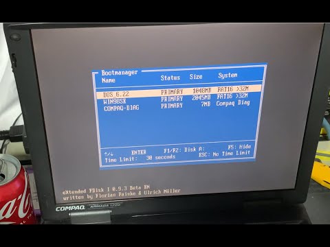 Xfdisk: A Tool for Dual Booting Windows 95/98 & DOS - YouTube