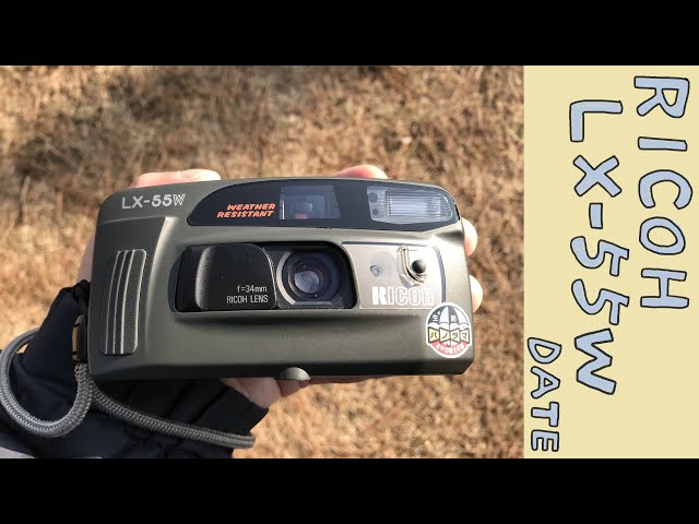フィルムカメラ】RICOH LX-55W DATE をハードオフで550円で買って写真