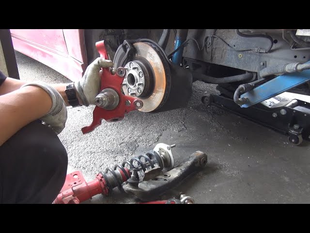 Converting a JZX100 Chaser to a Silvia suspension [part 1] - YouTube