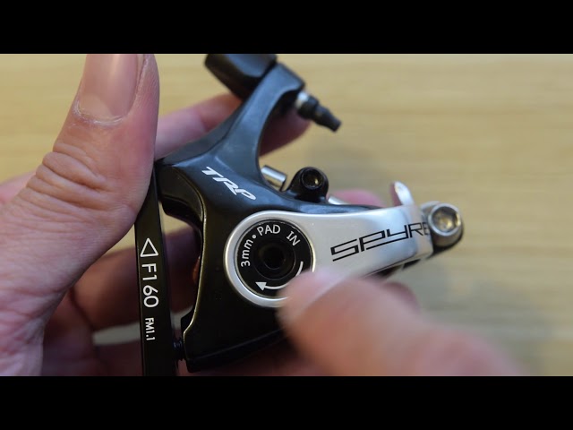 TRP Spyre flat mount disc brake weight specs and first look - YouTube
