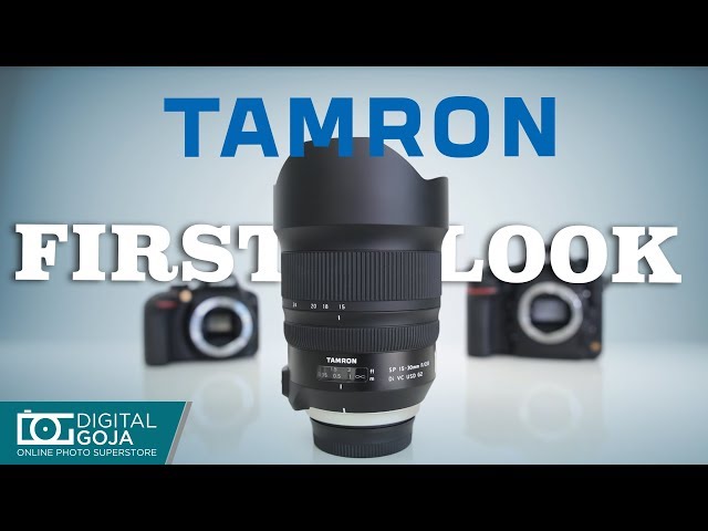 Tamron SP 15-30mm F/2.8 Di VC USD G2 | First Look - YouTube