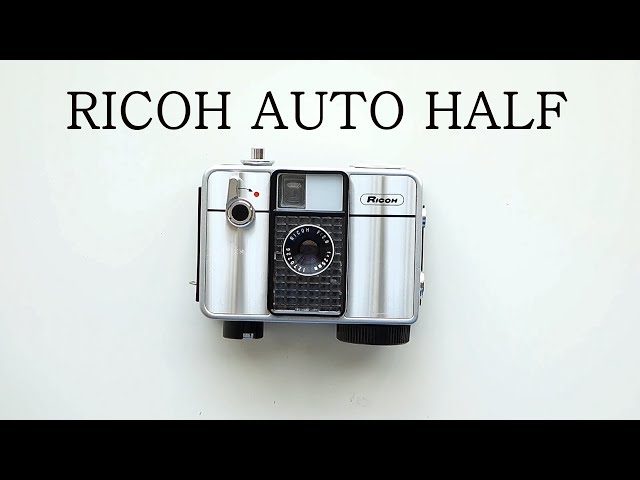 稀少 Ricoh Auto Half SL シルバー カメラ リコーのハーフフィルム