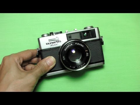 How to use the Olympus 35DC (BC) 1970s Rangefinder camera - YouTube