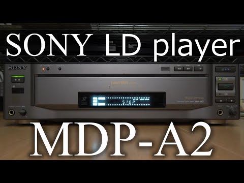 SONY LD player MDP-A2 purchased on Mercari. Playing TOPGUN for the