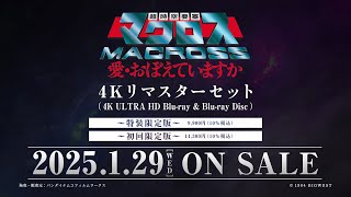 超時空要塞マクロス 愛おぼえていますか 4Kリマスターセット特集ページ