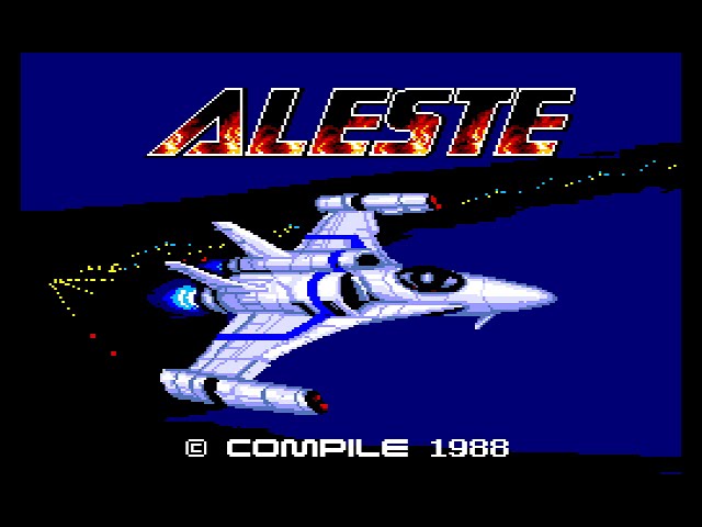 Aleste · アレスタ. MSX2/FM-PAC. Compile 1988. Full Playthrough