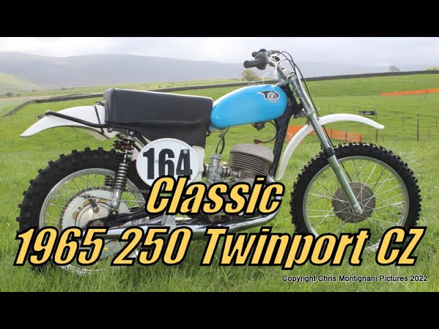 Classic 1965 CZ Twinport 250 - YouTube