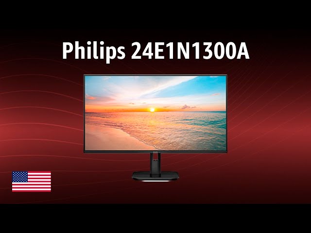 Monitor Philips 24E1N1300A | TEST | English - YouTube
