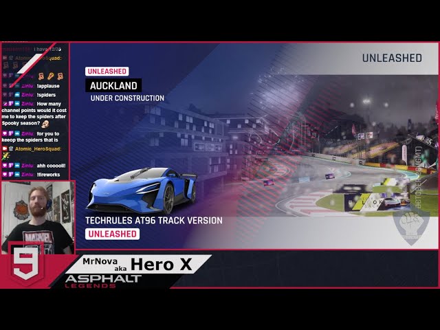 Asphalt 9: Legends - Techrules AT96 Track Version - Unleashed