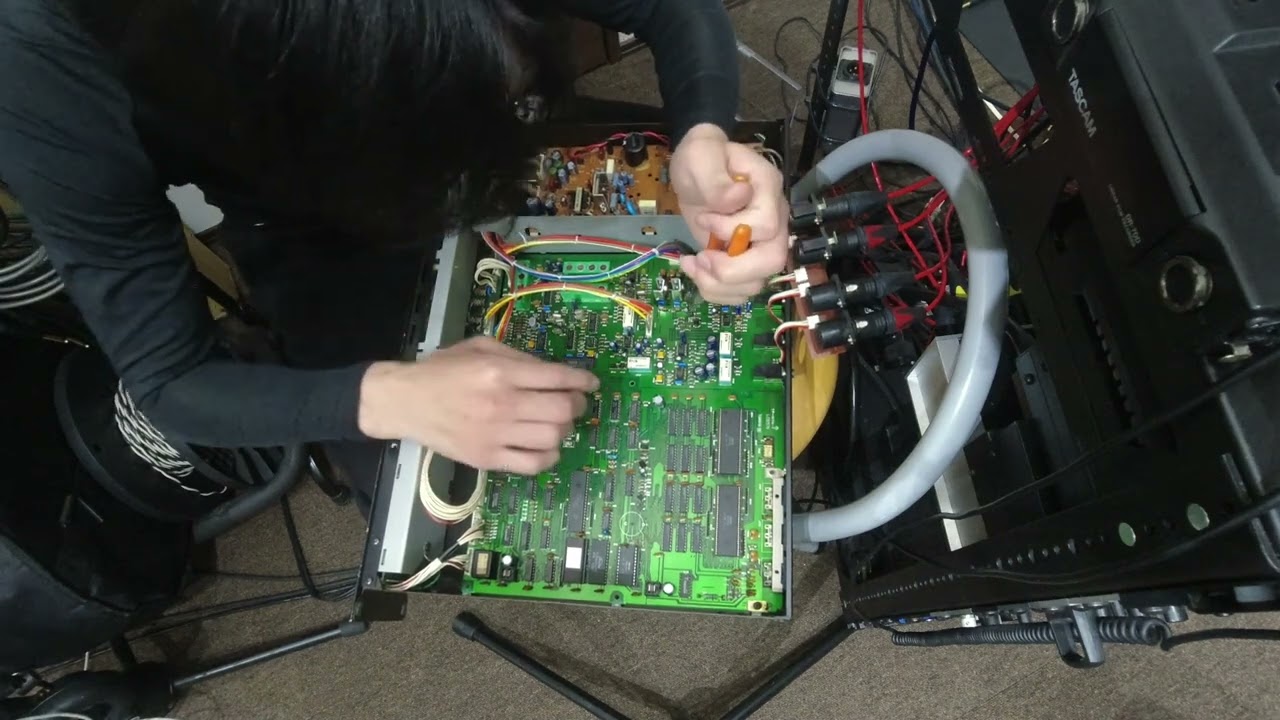 YAMAHA REV7のメンテナンス② - YouTube