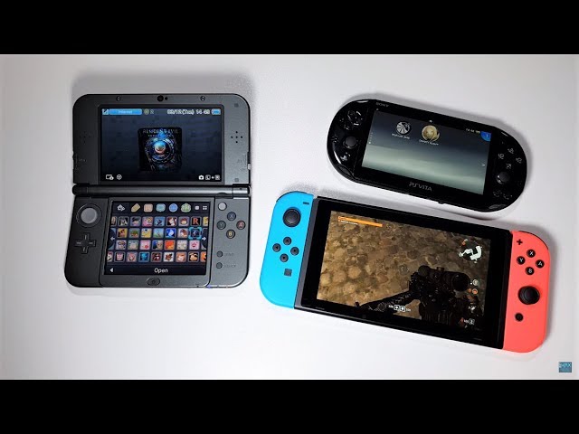 Nintendo Switch vs PS Vita vs The New Nintendo 3DSXL - YouTube