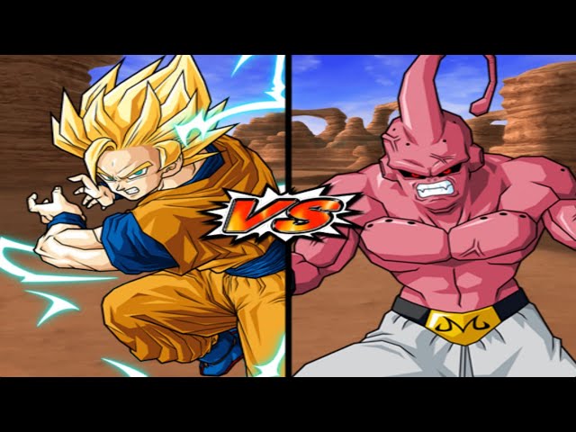 DBZ Sparking! METEOR 孫悟空(後期)SS2 VS 魔人ブウ(悪) - YouTube