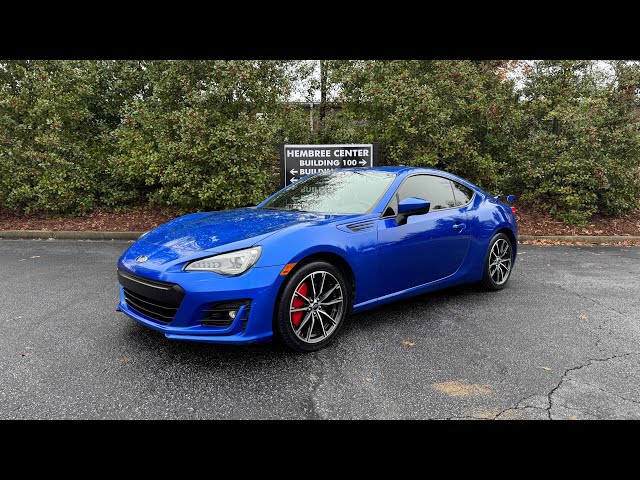 2017 Subaru BRZ Limited - Automatic, World Rally Blue Tricoat