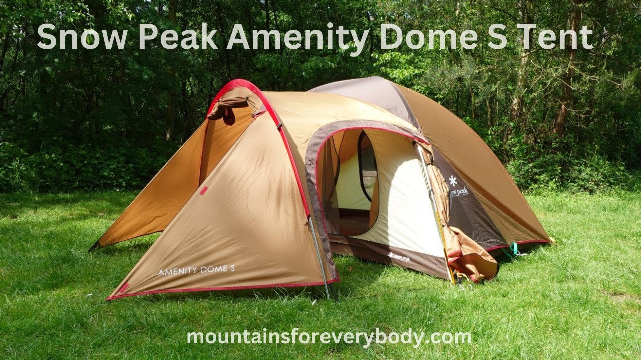 Snow Peak Amenity Dome S Tent 2 Person Review - YouTube