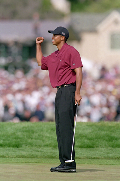 画像詳細 タイガー・ウッズ 2000年 全米オープン 佐渡充高が簡単解説