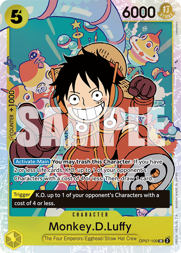 OPTCG | Products | [OP07-109] Monkey.D.Luffy
