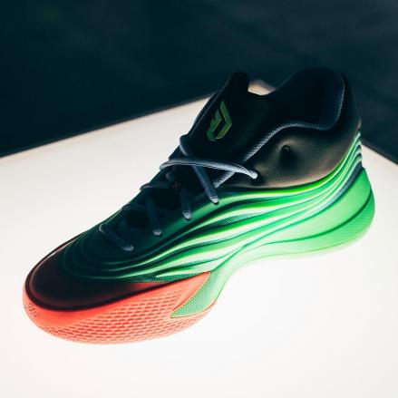 海外6月発売予定】アディダス デイム 10 グリーン/オレンジ (JP6091