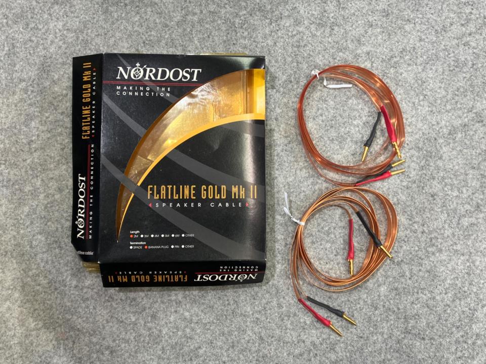 FLATLINE GOLD MK2/2.0m NORDOST - 中古オーディオ 高価買取・販売