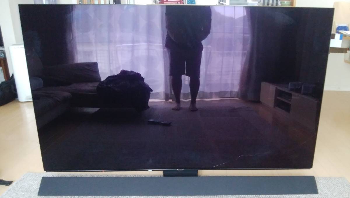 パナソニックテレビ ジャンク品（液晶割れ等) 配送 ジャンク品