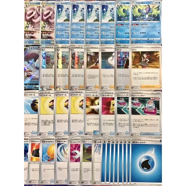 本格構築 【パルキアVSTAR】デッキ＆二重スリーブの通販 by かしこま