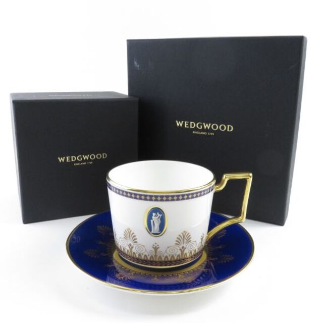 WEDGWOOD - ウェッジウッド アンセミオン ブルー ティーカップ